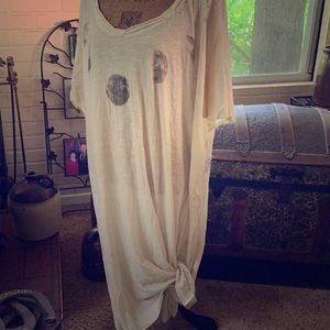 Magnolia Pearl Cotton Jersey Beau Moon Tee Dress